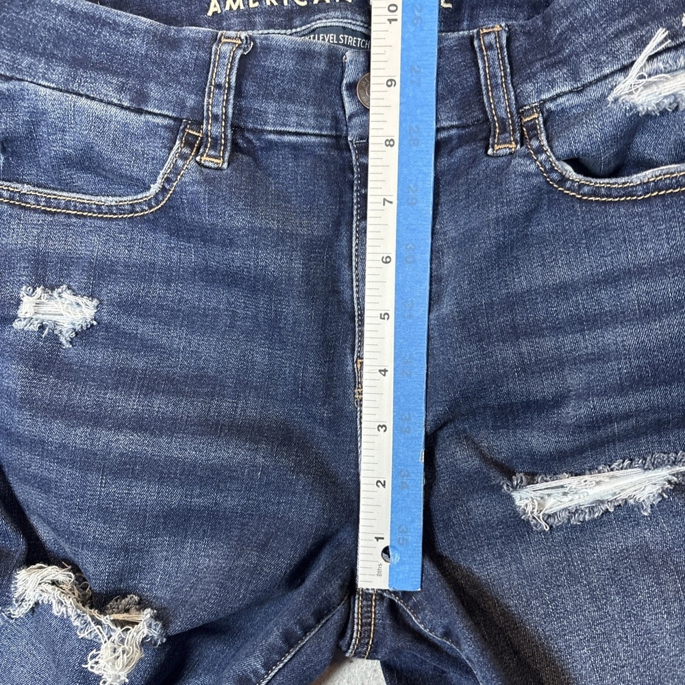 American Eagle Women's Curvy High-Rise Jegging Next Level Stretch Size 8R - Picture 9 of 11